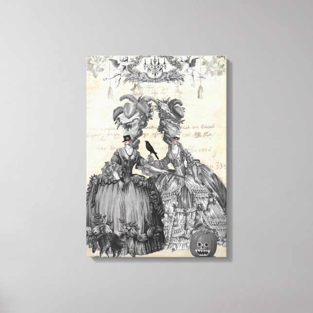 Halloween Ball Leinwanddruck (Vorderseite)