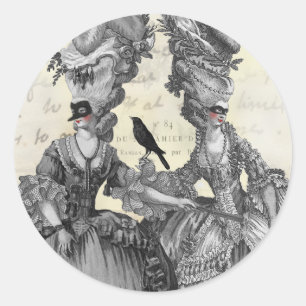 Halloween Ball Runder Aufkleber