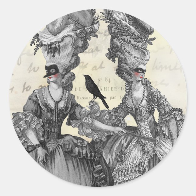 Halloween Ball Runder Aufkleber (Vorderseite)