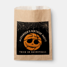 Halloween Ball Trick oder Basketball Geburtstag Geschenktütchen