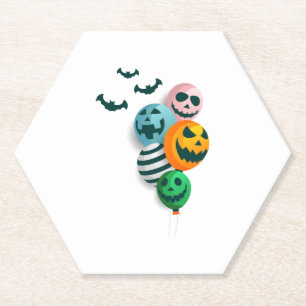 Halloween Balloons Untersetzer