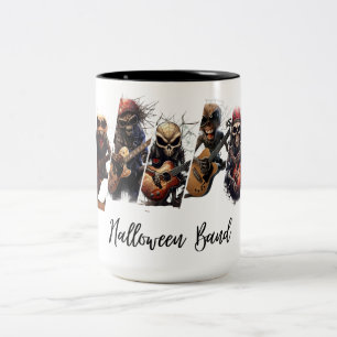 Halloween Band Zweifarbige Tasse