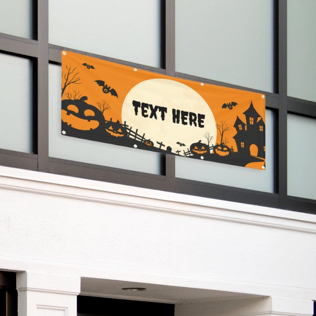 Halloween Banner (Äußeres Gebäude)