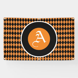 HALLOWEEN BANNER MIT MONOGRAM