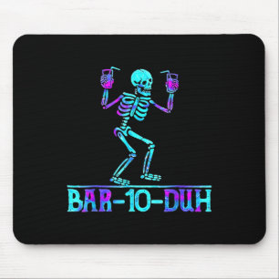 Halloween Bar 10 Duh Skeleton Trinkkostüm Mousepad