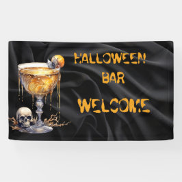 Halloween Bar Welcome Banner