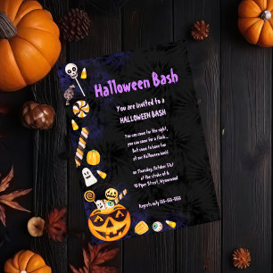 Halloween Bash Einladung