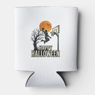 Halloween Basketball Frohes Halloween Vintage Spor Dosenkühler