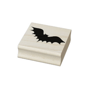 Halloween-Bat-Briefmarke Gummistempel