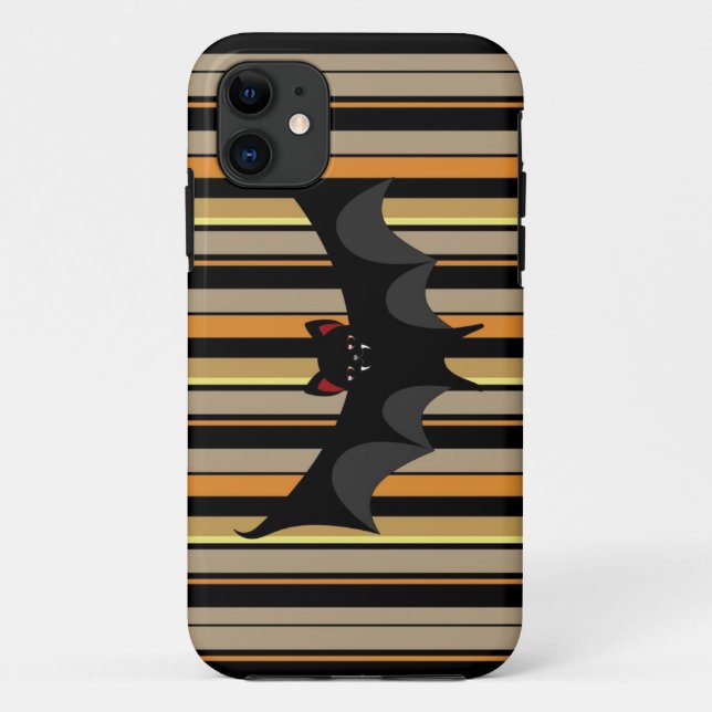Halloween Bat Case-Mate iPhone Hülle (Rückseite)