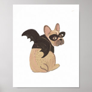 Halloween Bat Doster Poster