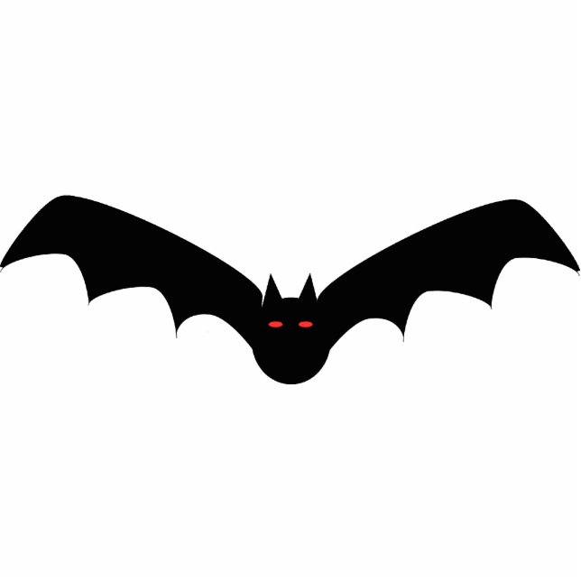Halloween Bat Fotoskulptur (Vorne)