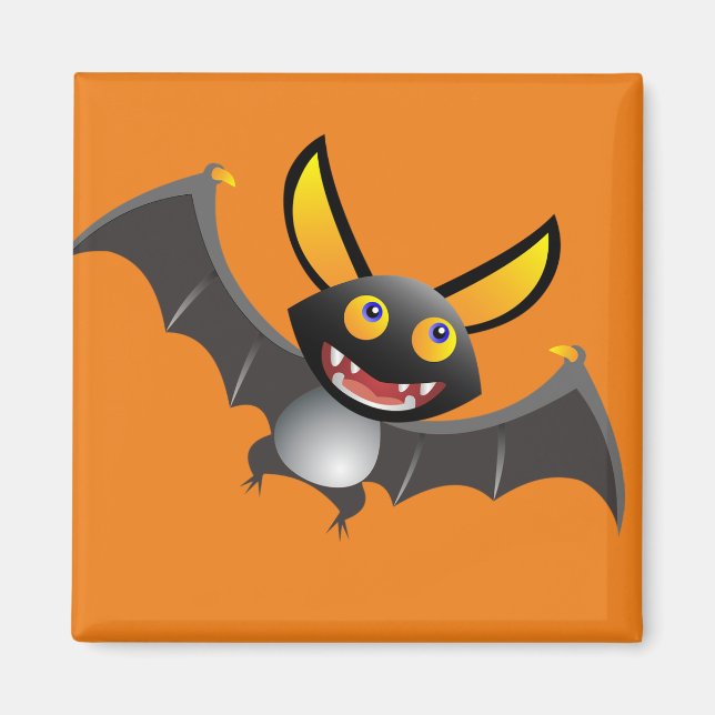 Halloween Bat Magnet (Vorne)