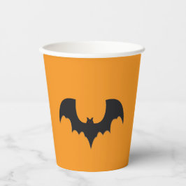 Halloween bat pappbecher