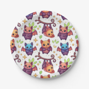 HALLOWEEN BAT PAPPTELLER
