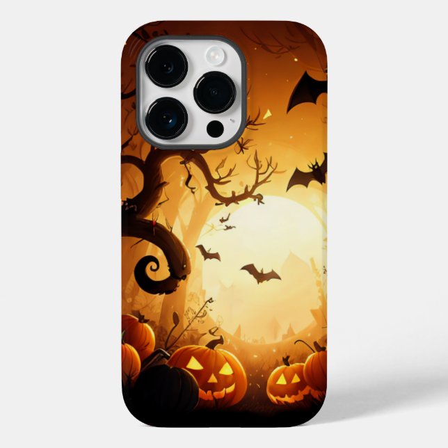 Halloween/Bat/Pumpkin/Fall Case-Mate iPhone Hülle (Rückseite)