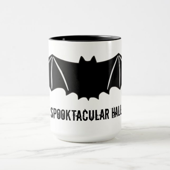 Halloween Bat Tasse (Zentrum)