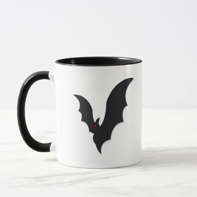 Halloween bat tasse (Links)