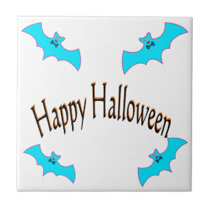 Halloween Bat Tile Fliese