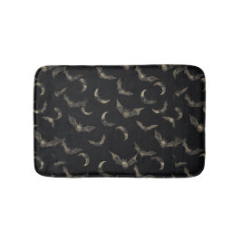 Halloween Bats Bath Mat Badematte