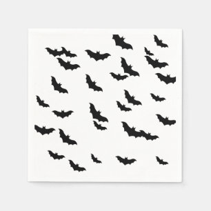 Halloween Bats Napkin Serviette