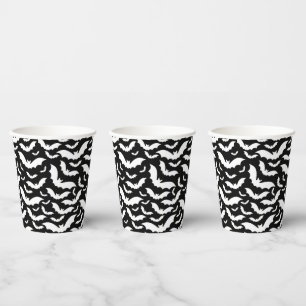 Halloween Bats Paper Cups Pappbecher
