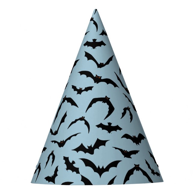 Halloween Bats Party Hat Partyhütchen (Vorderseite)