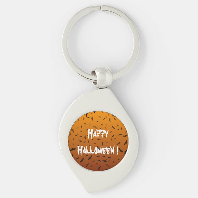 Halloween Bats Schlüsselanhänger (Vorderseite)