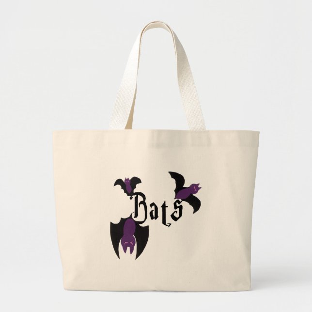 Halloween Bats Tote Tasche (Vorne)