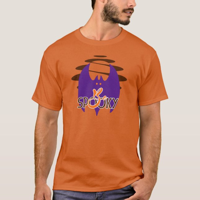 Halloween "Be Spooky" Bat T - Shirt (Vorderseite)