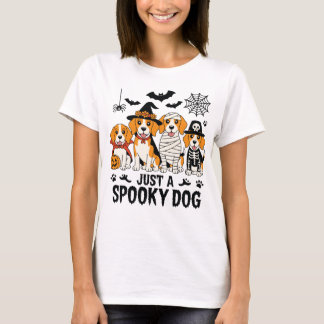 Halloween Beagle Hunde Cartoon T - Shirt