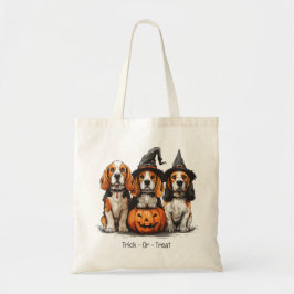 Halloween-Beagle-Hunde für Trick oder Treat Tragetasche