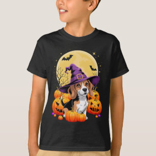 Halloween-Beagle-Hunde-Kürbiskostüm für Männer Fra T-Shirt