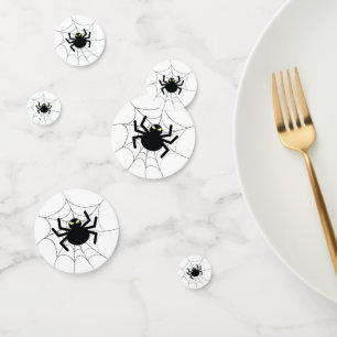 Halloween Beängstigend Black Itsy Bitsy Spiegweb Konfetti