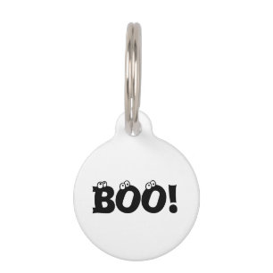 Halloween Beängstigend Boo! Augäpfel Gespenst Witz Haustiermarke