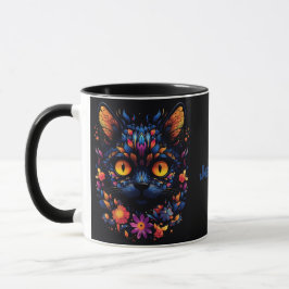 Halloween/Beängstigend Cat/Hexe/Zauberer personali Tasse