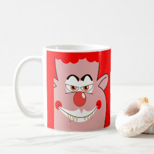 Halloween Beängstigend Clown Personalisiert Coffee Kaffeetasse