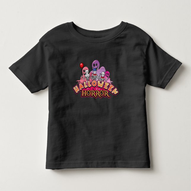 Halloween Beängstigend Clowns Horror Kleinkind T-shirt (Vorderseite)