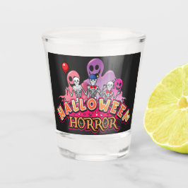 Halloween Beängstigend Clowns Horror Schnapsglas