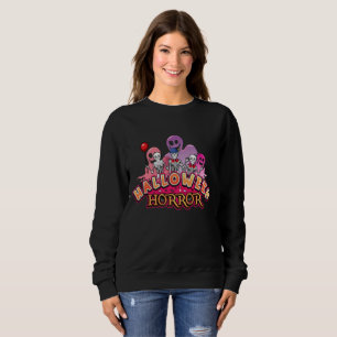 Halloween Beängstigend Clowns Horror Sweatshirt
