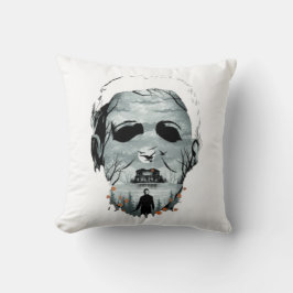 Halloween Beängstigend Design Kissen