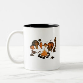 Halloween Beängstigend Design Zweifarbige Tasse