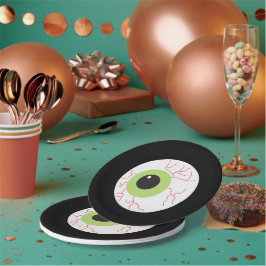 Halloween Beängstigend Eyeball Pappteller