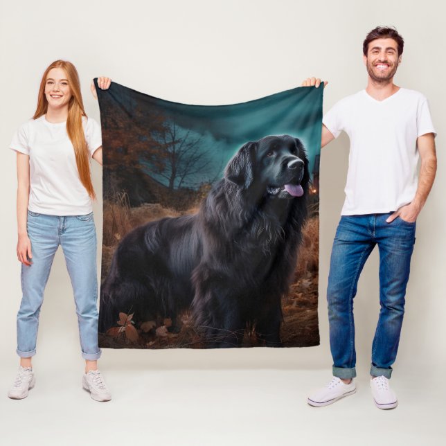 Halloween Beängstigend Fleecedecke (Beispiel)