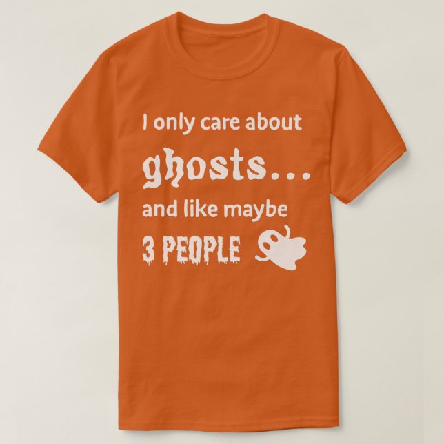 Halloween Beängstigend Ghost Spooky Boo Funny 280 T-Shirt (Design vorne)