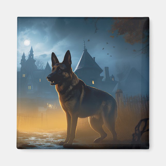 Halloween Beängstigend Magnet (Vorne)