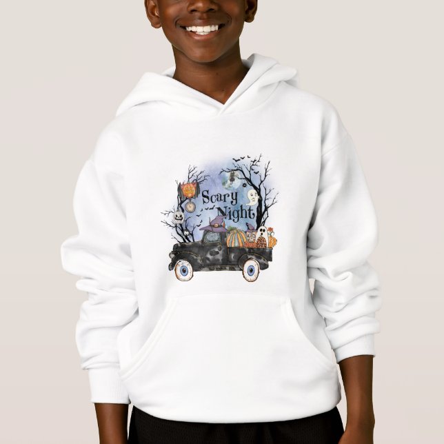 Halloween Beängstigend Night Hoodie (Vorderseite)