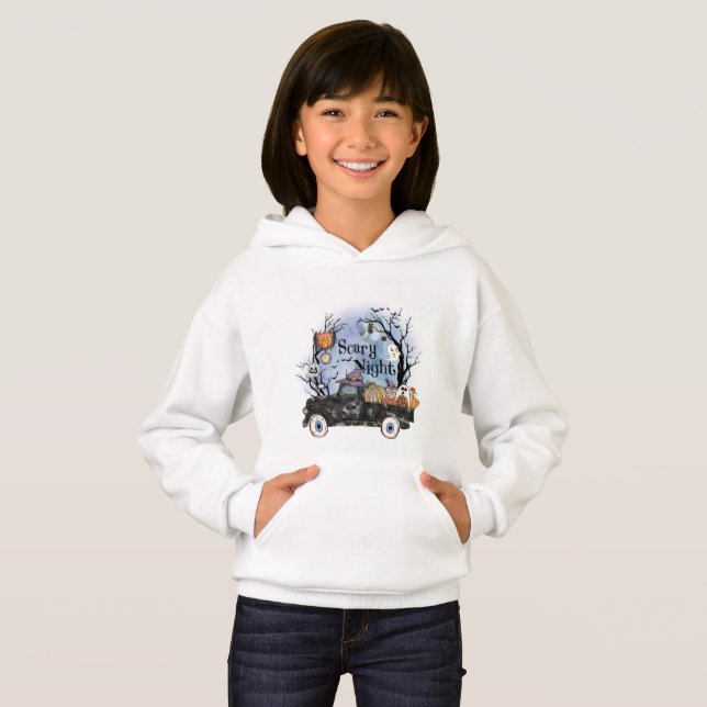 Halloween Beängstigend Night Hoodie (Vorne ganz)