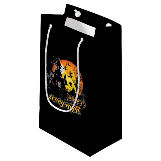 Halloween Beängstigend Night Kleine Geschenktüte (Vorderseite Schrägansicht)