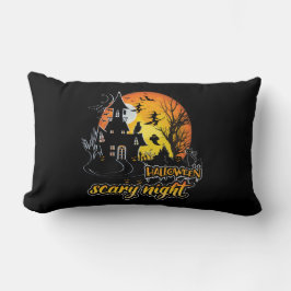 Halloween Beängstigend Night Lendenkissen